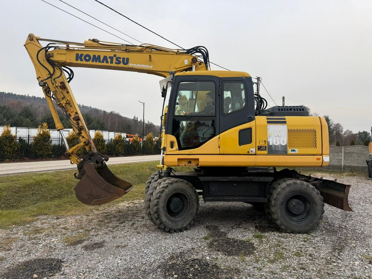 Komatsu PW160-7E0 Szybko Złącze Sprawna Stan Dobry - Hjulgraver: bilde 1 Komatsu PW160-7E0 Szybko Złącze Sprawna Stan Dobry - Hjulgraver: bilde 1