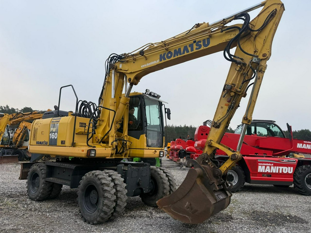 Komatsu PW160-7E0 Szybko Złącze Sprawna Stan Dobry - Hjulgraver: bilde 2 Komatsu PW160-7E0 Szybko Złącze Sprawna Stan Dobry - Hjulgraver: bilde 2