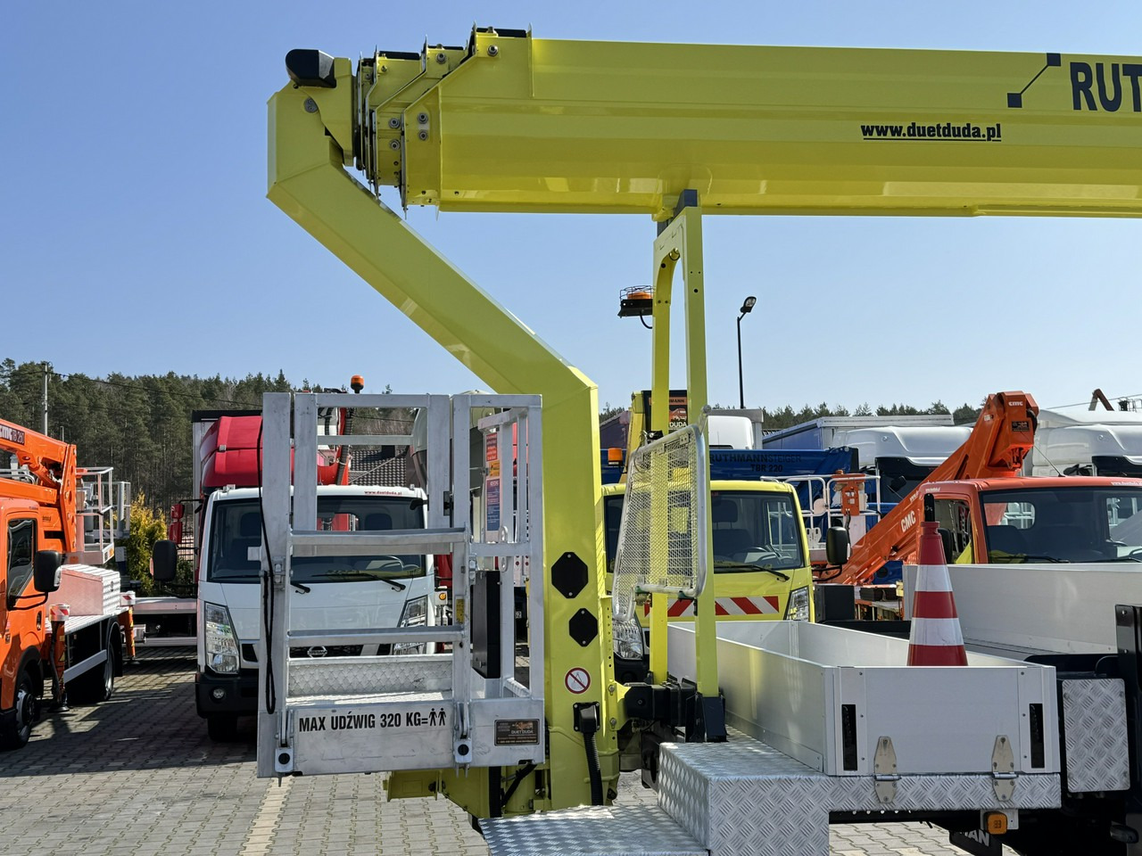 Billift MAN TGL 7.180 Zwyżka Ruthmann T 330.1 Podnośnik Koszowy: bilde 19