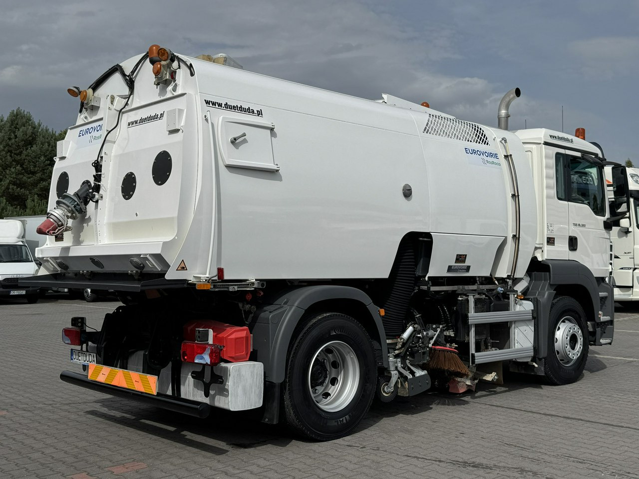 Feiebil MAN TGS 18.320 E5 BUCHER OPTIFANT 8000 Zamiatarka Uliczna Euro 6: bilde 26