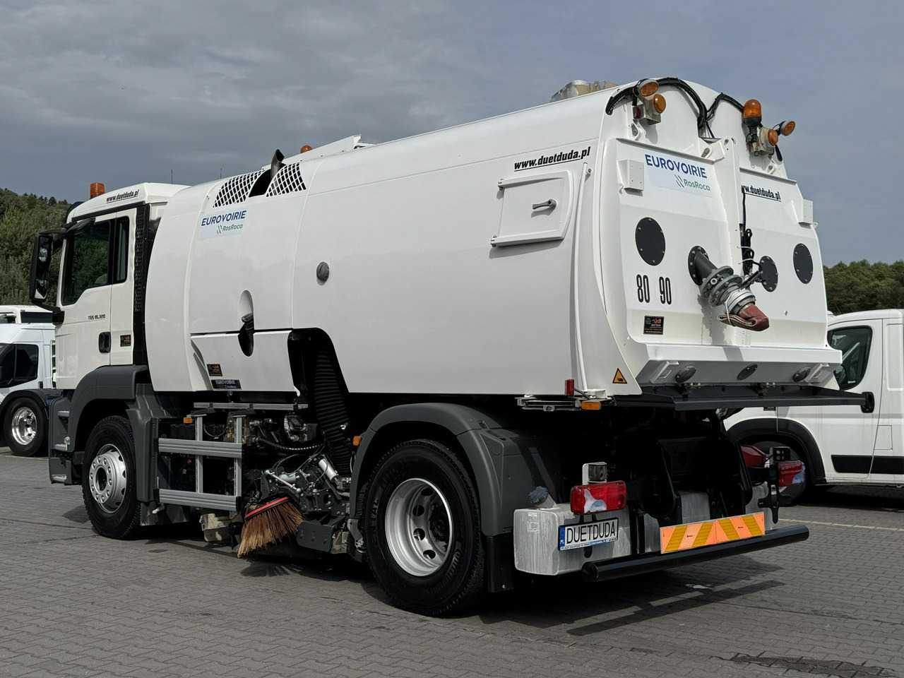 Feiebil MAN TGS 18.320 E5 BUCHER OPTIFANT 8000 Zamiatarka Uliczna Euro 6: bilde 24