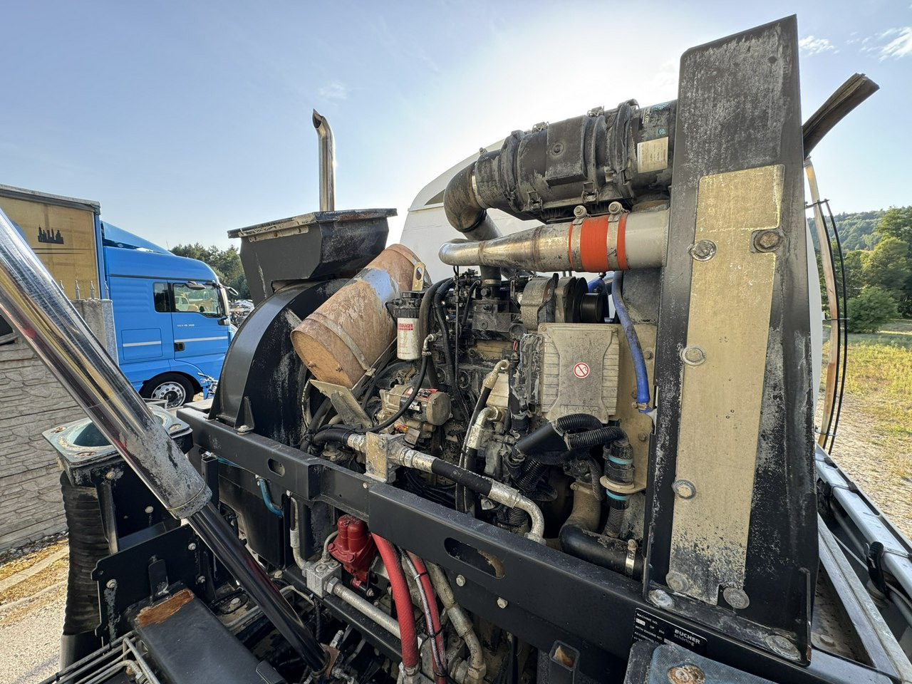 Feiebil MAN TGS 18.320 E5 BUCHER OPTIFANT 8000 Zamiatarka Uliczna Euro 6: bilde 12