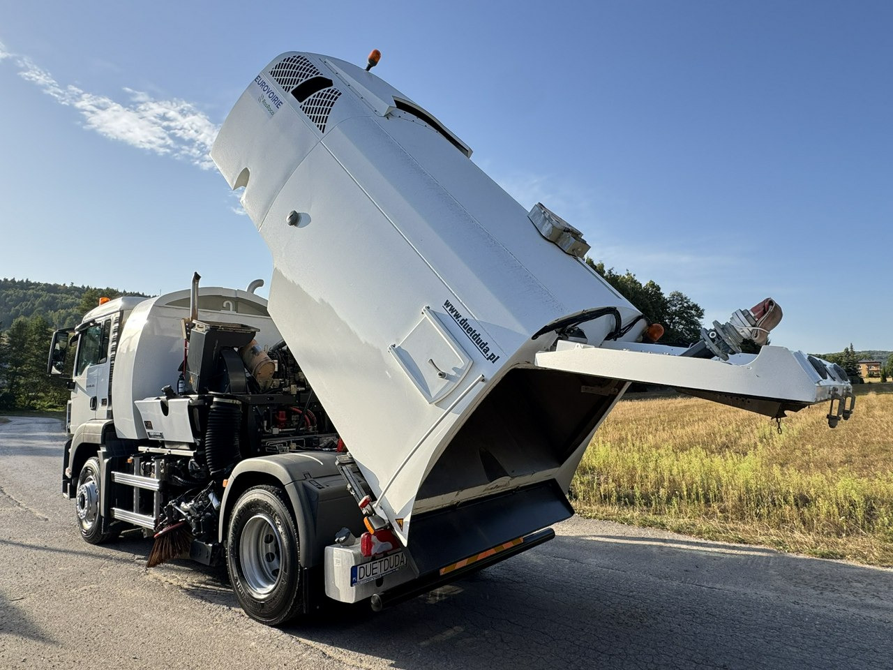 Feiebil MAN TGS 18.320 E5 BUCHER OPTIFANT 8000 Zamiatarka Uliczna Euro 6: bilde 28