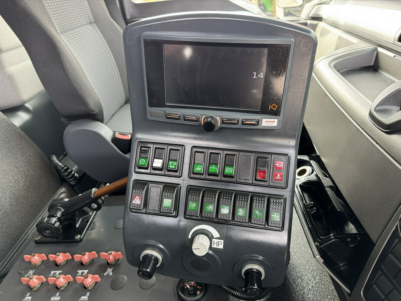 Feiebil MAN TGS 18.320 E5 BUCHER OPTIFANT 8000 Zamiatarka Uliczna Euro 6: bilde 38