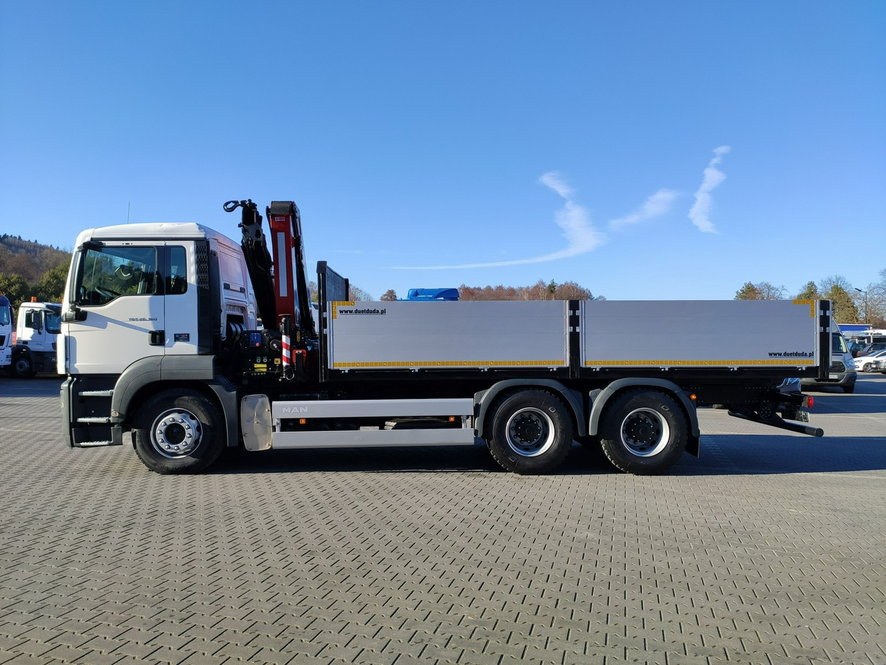 MAN TGS 26.360 6x4 - Planbil, Kranbil: bilde 5 MAN TGS 26.360 6x4 - Planbil, Kranbil: bilde 5