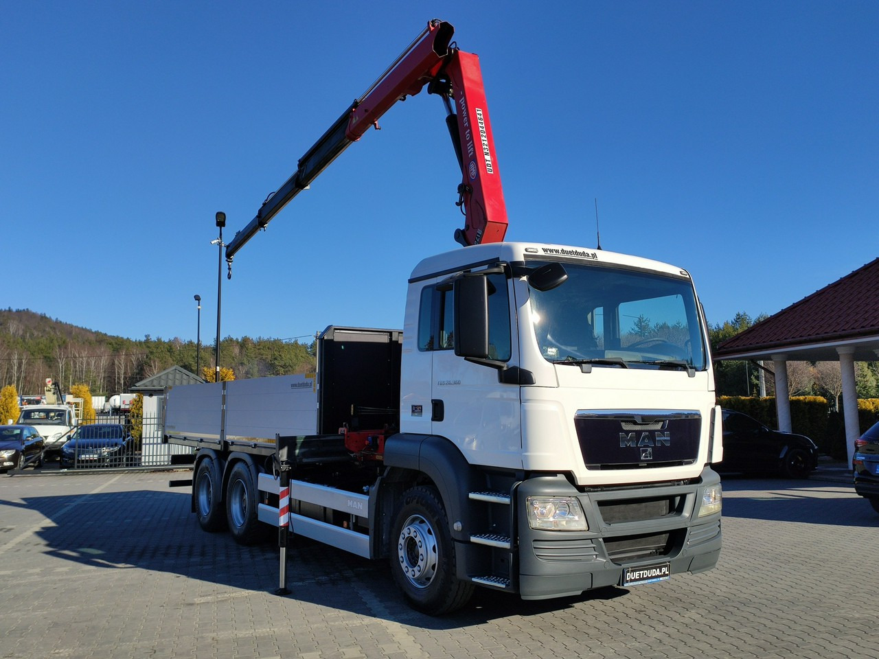 MAN TGS 26.360 6x4 - Planbil, Kranbil: bilde 3 MAN TGS 26.360 6x4 - Planbil, Kranbil: bilde 3