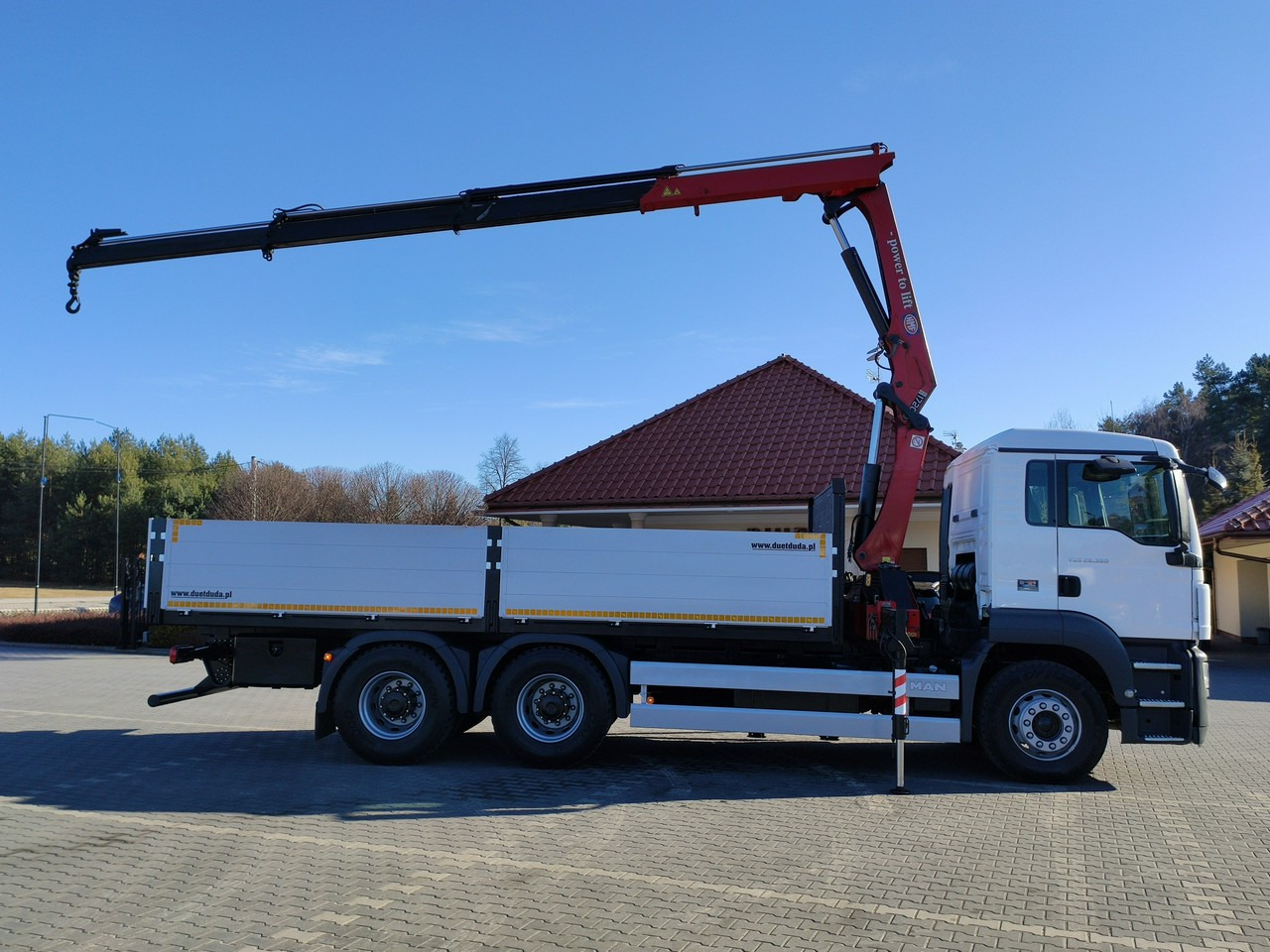 MAN TGS 26.360 6x4 - Planbil, Kranbil: bilde 4 MAN TGS 26.360 6x4 - Planbil, Kranbil: bilde 4