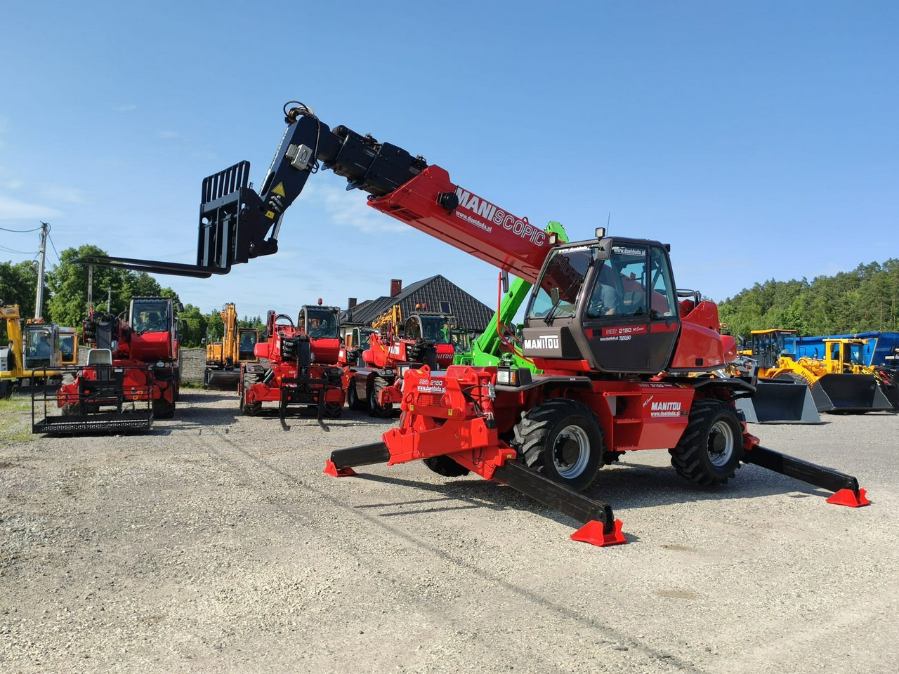 Manitou MRT 2150 ROTO Ładowarka Teleskopowa Obrotowa 2550 1850 1840 - Teleskoplastere: bilde 1 Manitou MRT 2150 ROTO Ładowarka Teleskopowa Obrotowa 2550 1850 1840 - Teleskoplastere: bilde 1