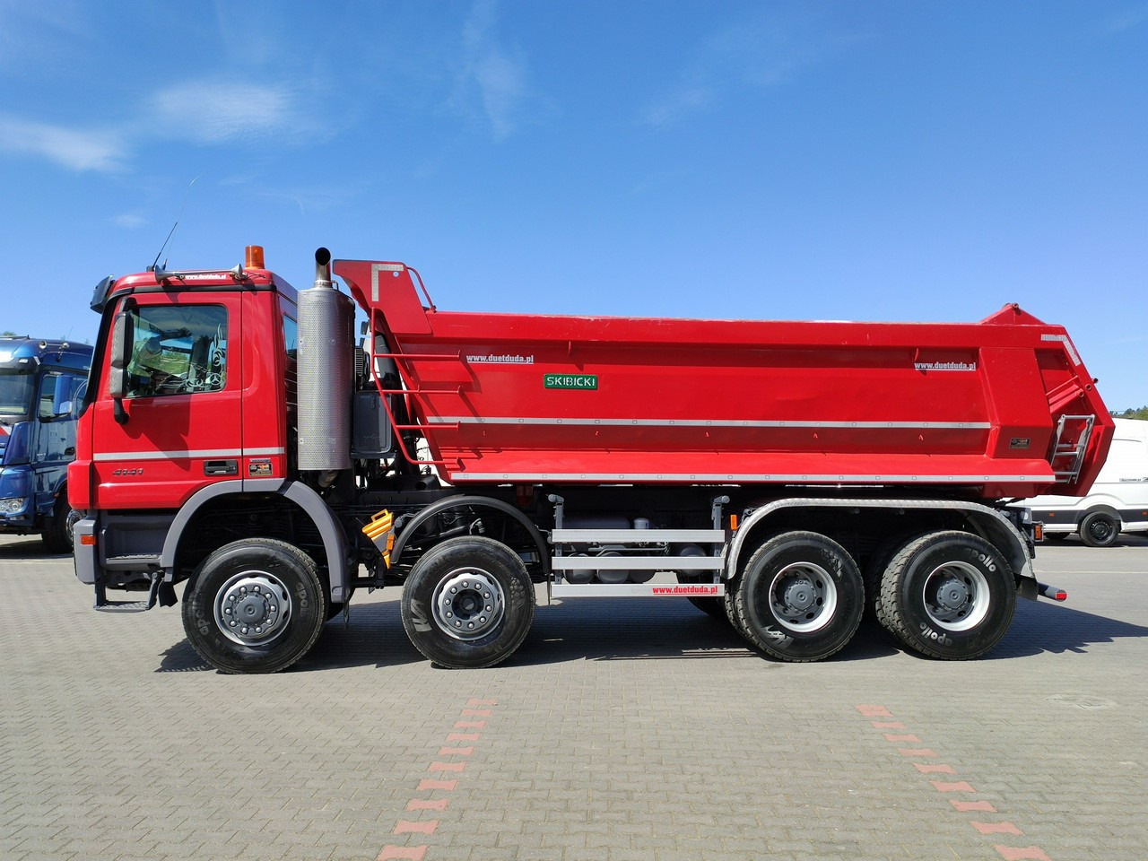 Mercedes Actros 4141 8x6 Wywrot SKIBICKI Automat EPS ze Sprzegłem !!! - Tippbil: bilde 4 Mercedes Actros 4141 8x6 Wywrot SKIBICKI Automat EPS ze Sprzegłem !!! - Tippbil: bilde 4