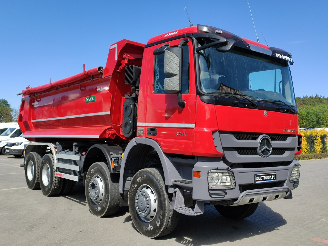 Mercedes Actros 4141 8x6 Wywrot SKIBICKI Automat EPS ze Sprzegłem !!! - Tippbil: bilde 2 Mercedes Actros 4141 8x6 Wywrot SKIBICKI Automat EPS ze Sprzegłem !!! - Tippbil: bilde 2