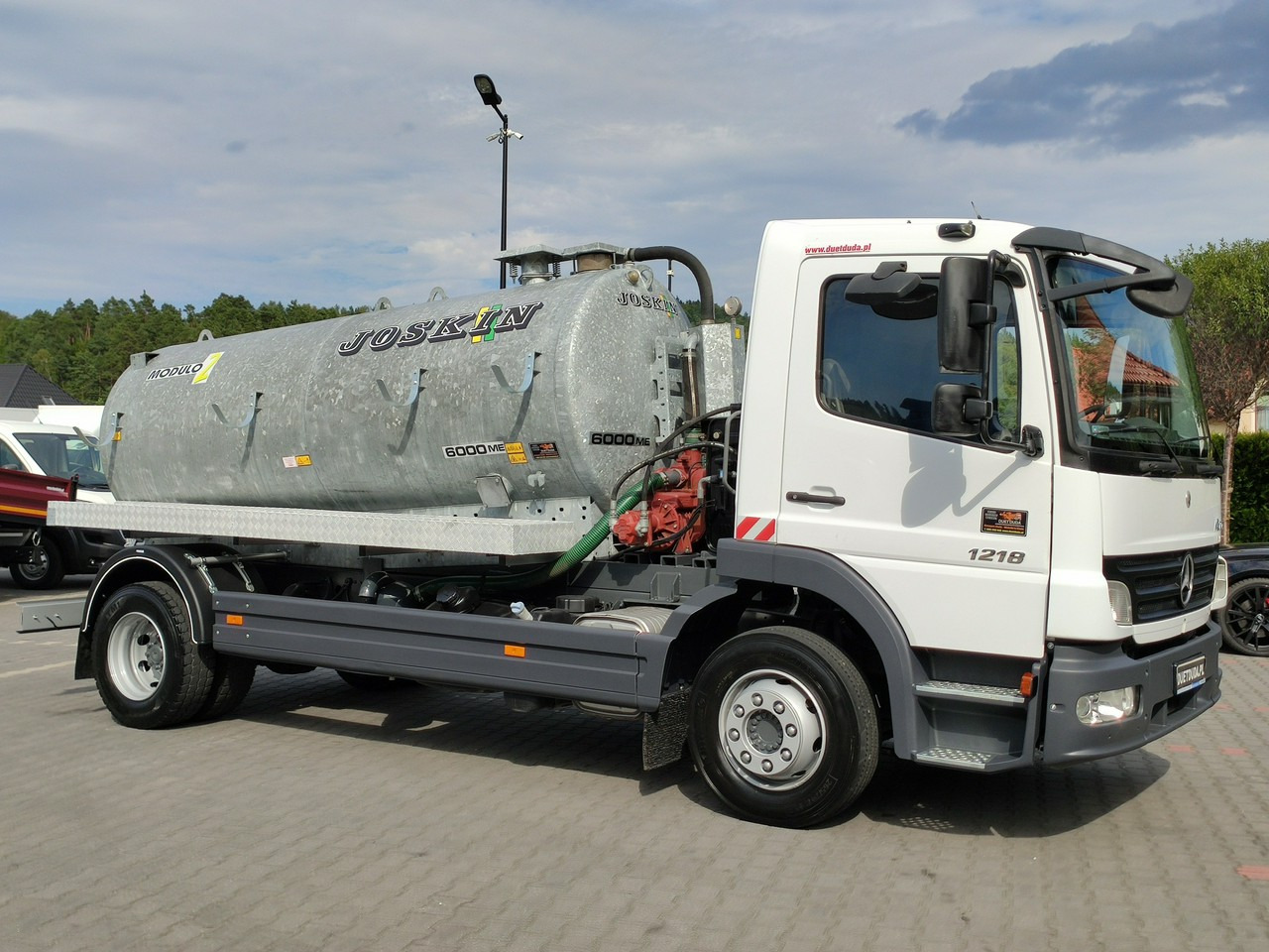Mercedes Atego 1218 Asenizacyjny Szambiarka Beczka Szambowóz Poj.6m 2019r - Vakuum lastebil: bilde 1 Mercedes Atego 1218 Asenizacyjny Szambiarka Beczka Szambowóz Poj.6m 2019r - Vakuum lastebil: bilde 1