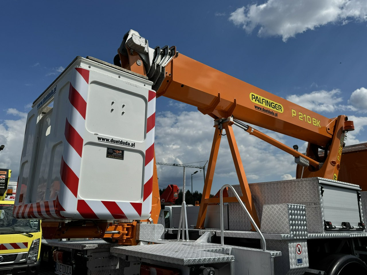 Billift Mercedes Atego 718 E6 4x4 Zwyżka PALFINGER P210 BK Podnośnik Koszowy: bilde 17