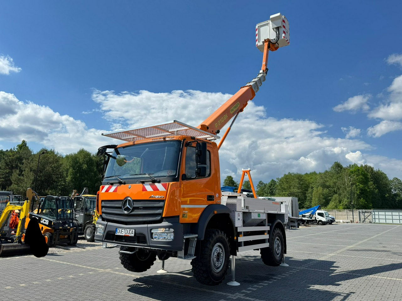 Billift Mercedes Atego 718 E6 4x4 Zwyżka PALFINGER P210 BK Podnośnik Koszowy: bilde 11