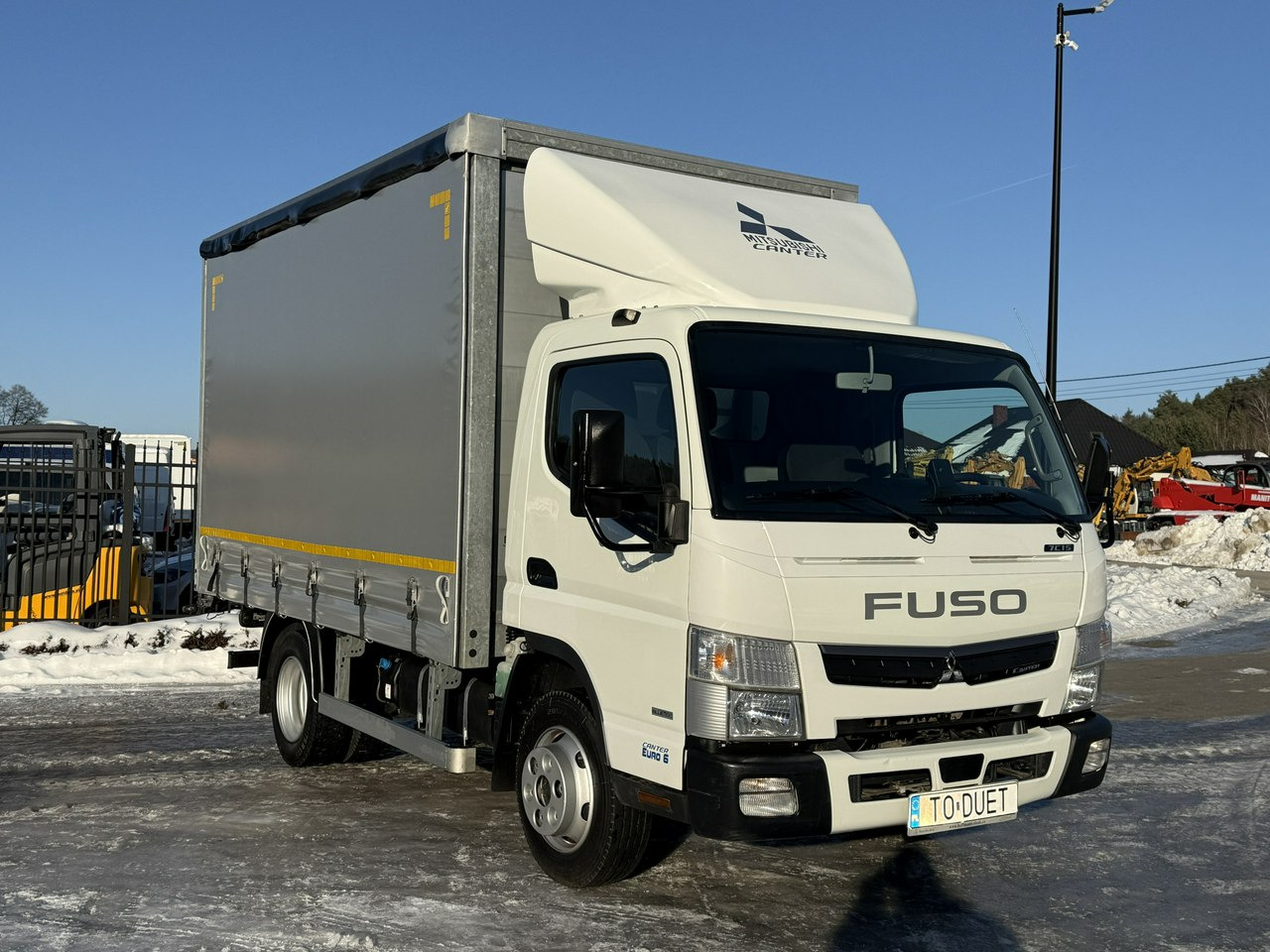 Mitsubishi Canter Fuso 7C15 3.0/150 KM Firanka Plandeka - Kapellbil: bilde 4 Mitsubishi Canter Fuso 7C15 3.0/150 KM Firanka Plandeka - Kapellbil: bilde 4