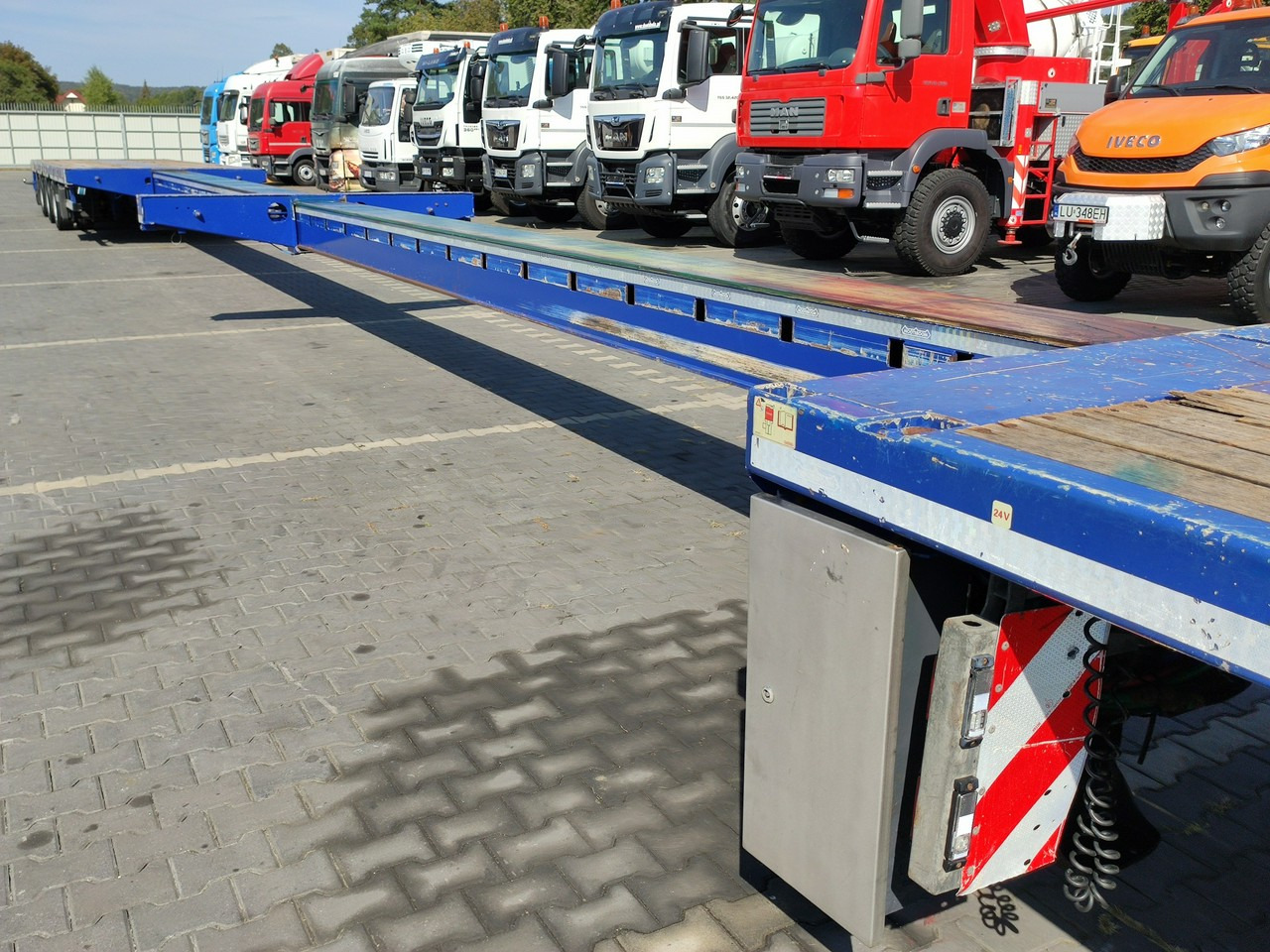 Nooteboom Telemega Rozciągana 15,5m 3-Osie Wszystkie Skrętne - Lavloader semitrailer: bilde 5 Nooteboom Telemega Rozciągana 15,5m 3-Osie Wszystkie Skrętne - Lavloader semitrailer: bilde 5