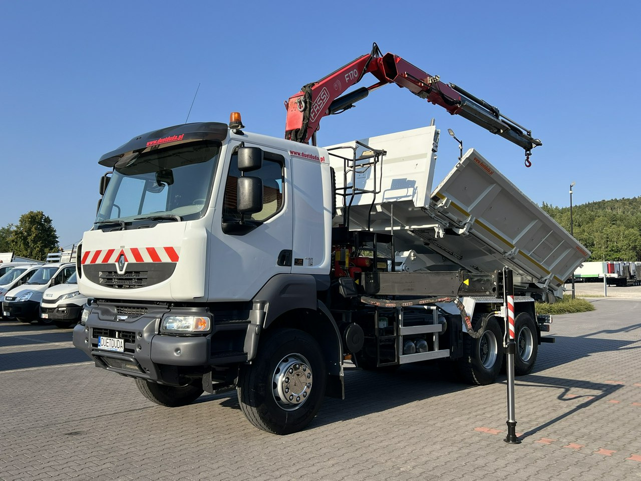 Renault Kerax 26.390 6x4 Mocny HDS FASSI F170 Sterowanie Radiowe - Tippbil, Kranbil: bilde 2 Renault Kerax 26.390 6x4 Mocny HDS FASSI F170 Sterowanie Radiowe - Tippbil, Kranbil: bilde 2