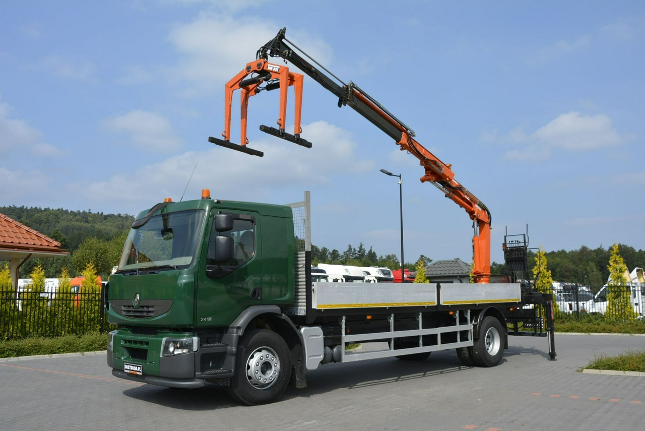 Renault Premium 180.240DXI długość Skrzyni-6.820cm + HDS TEREX TLC 92.2 - Planbil, Kranbil: bilde 1 Renault Premium 180.240DXI długość Skrzyni-6.820cm + HDS TEREX TLC 92.2 - Planbil, Kranbil: bilde 1