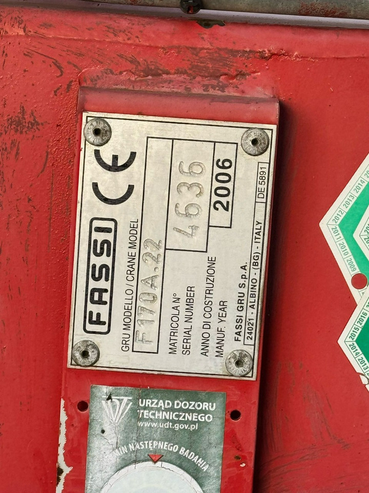 Scania 124L 420 6x2 Retarder HDS FASSI F170 Budowlanka - Planbil, Kranbil: bilde 5 Scania 124L 420 6x2 Retarder HDS FASSI F170 Budowlanka - Planbil, Kranbil: bilde 5