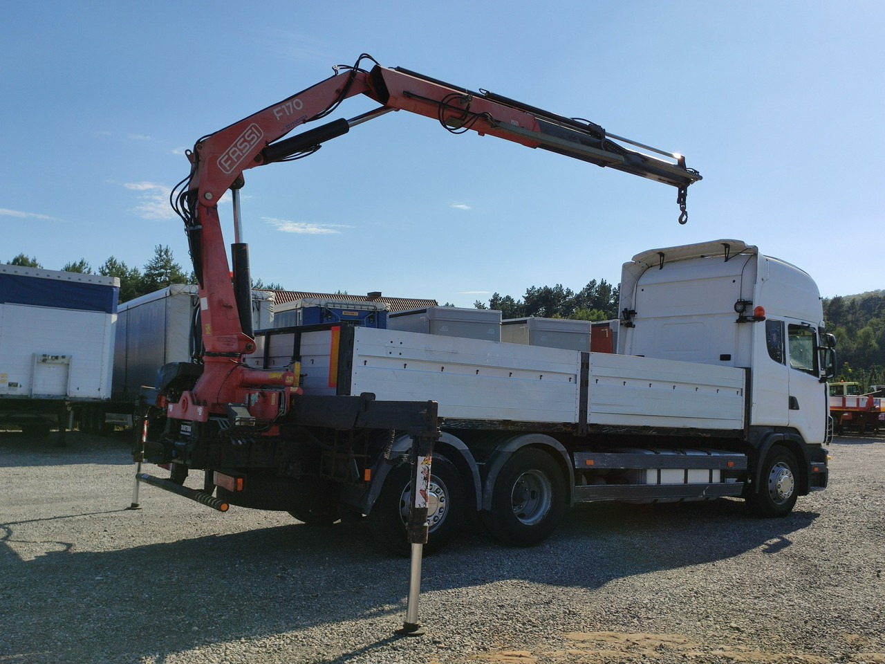 Scania 124L 420 6x2 Retarder HDS FASSI F170 Budowlanka - Planbil, Kranbil: bilde 2 Scania 124L 420 6x2 Retarder HDS FASSI F170 Budowlanka - Planbil, Kranbil: bilde 2