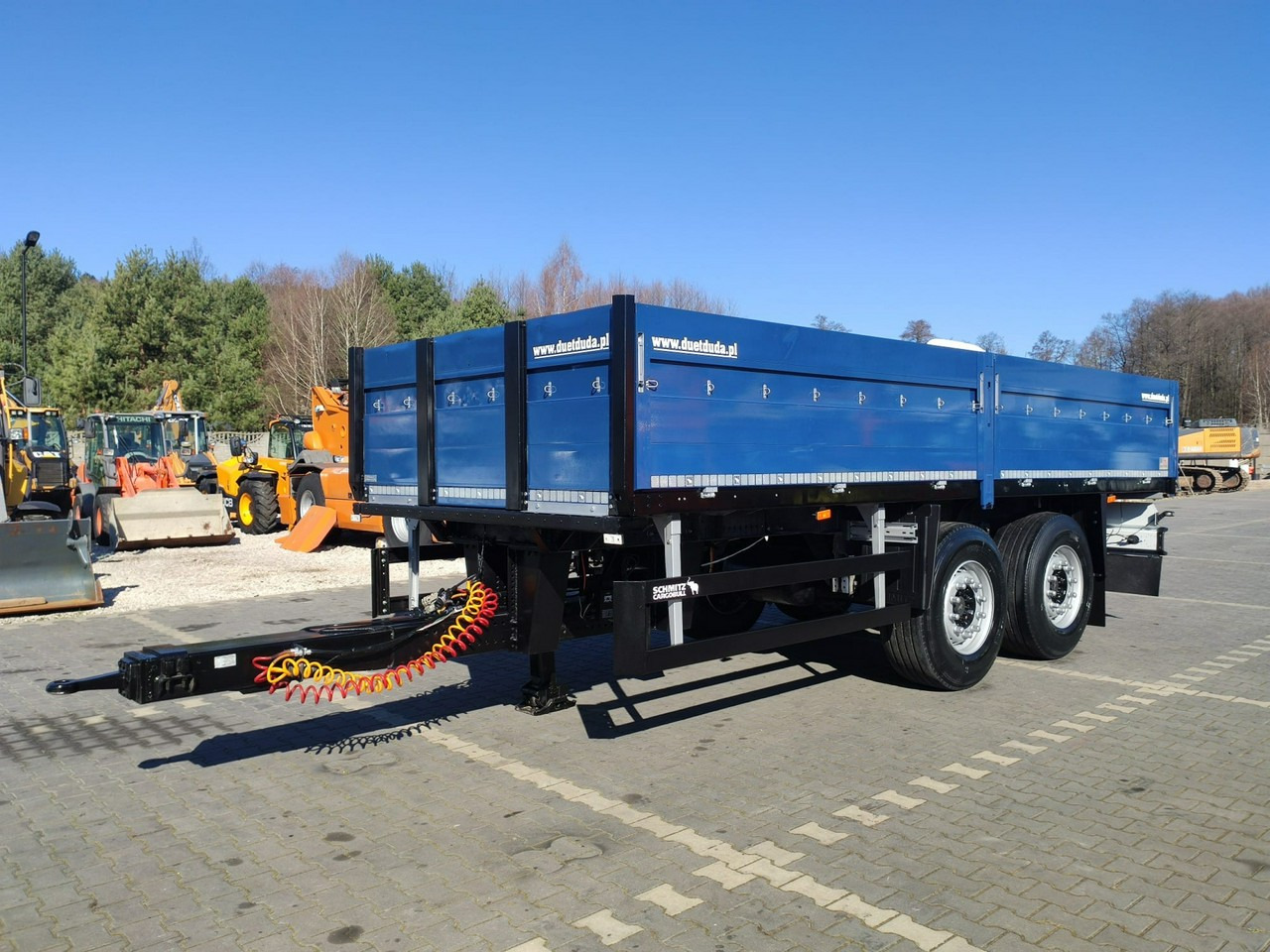Schmitz Cargobull Ciężarowa 2-osiowa na poduszkach Tandem Stan Unikat !!! - Planhenger/ Flathenger: bilde 2 Schmitz Cargobull Ciężarowa 2-osiowa na poduszkach Tandem Stan Unikat !!! - Planhenger/ Flathenger: bilde 2