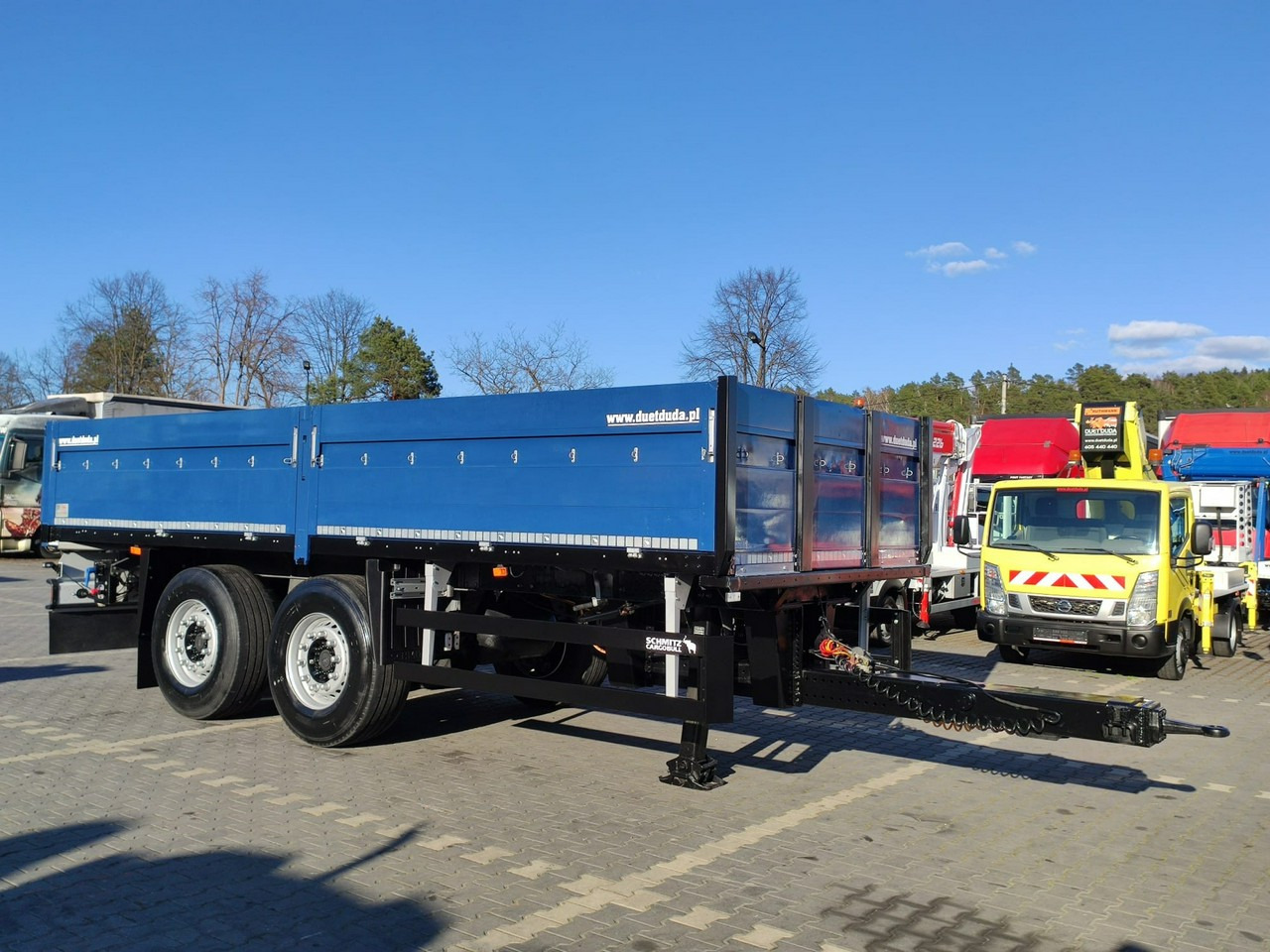 Schmitz Cargobull Ciężarowa 2-osiowa na poduszkach Tandem Stan Unikat !!! - Planhenger/ Flathenger: bilde 5 Schmitz Cargobull Ciężarowa 2-osiowa na poduszkach Tandem Stan Unikat !!! - Planhenger/ Flathenger: bilde 5