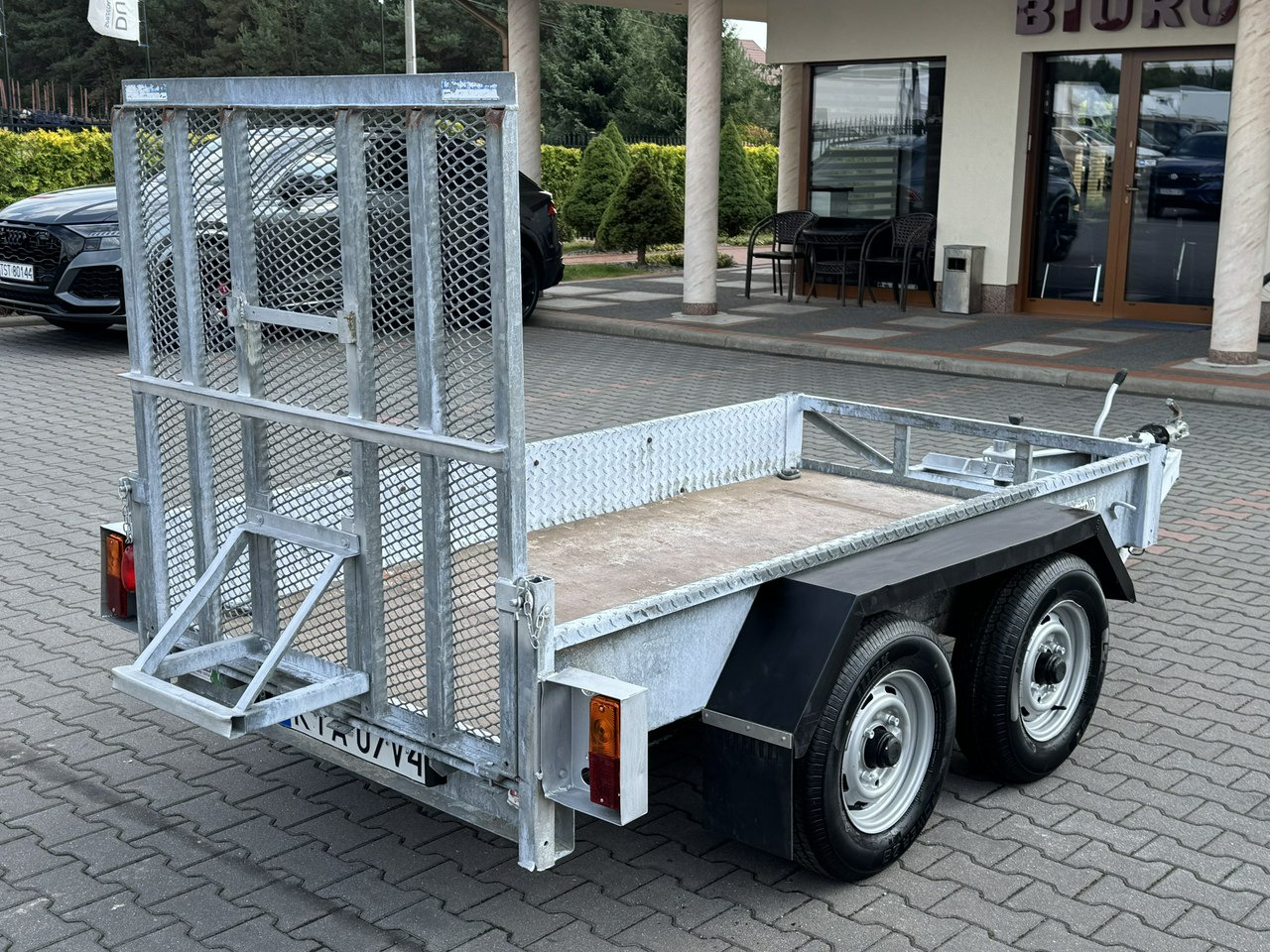 Titan Ciężarowa Pod minikoparkę sprzęt budowlany 2-osiowa Super Stan - Maskinhenger: bilde 2 Titan Ciężarowa Pod minikoparkę sprzęt budowlany 2-osiowa Super Stan - Maskinhenger: bilde 2