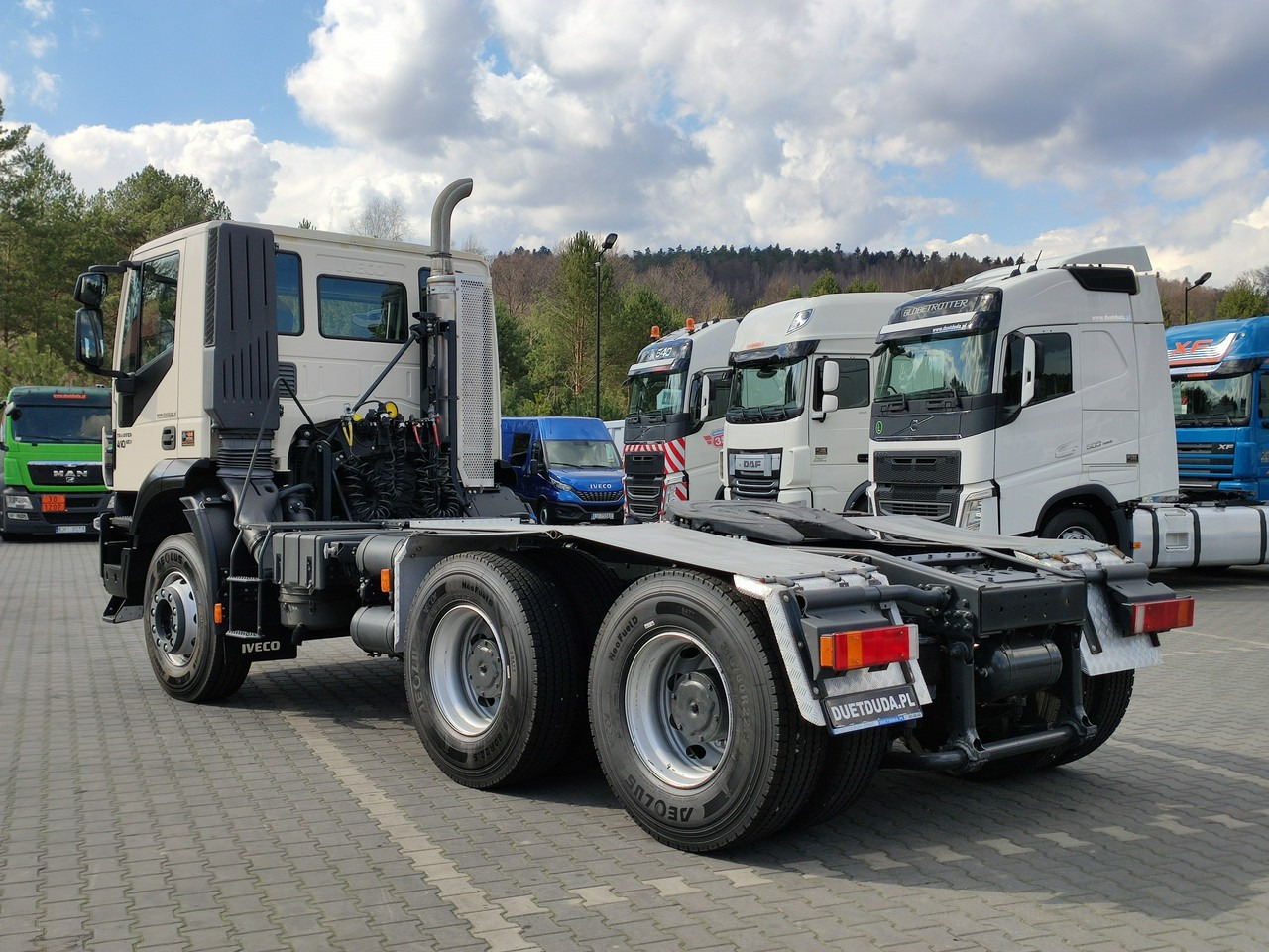 Trekkvogn Iveco Trakker 26.410 6x4 Manual Mały Przebieg tylko-46000km: bilde 17