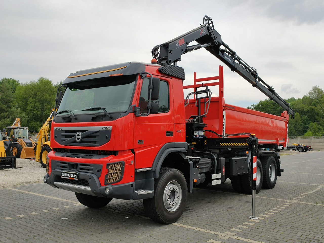 Volvo FMX 410 6x4 13L HDS Radiowy Hydroburta - Tippbil, Kranbil: bilde 1 Volvo FMX 410 6x4 13L HDS Radiowy Hydroburta - Tippbil, Kranbil: bilde 1