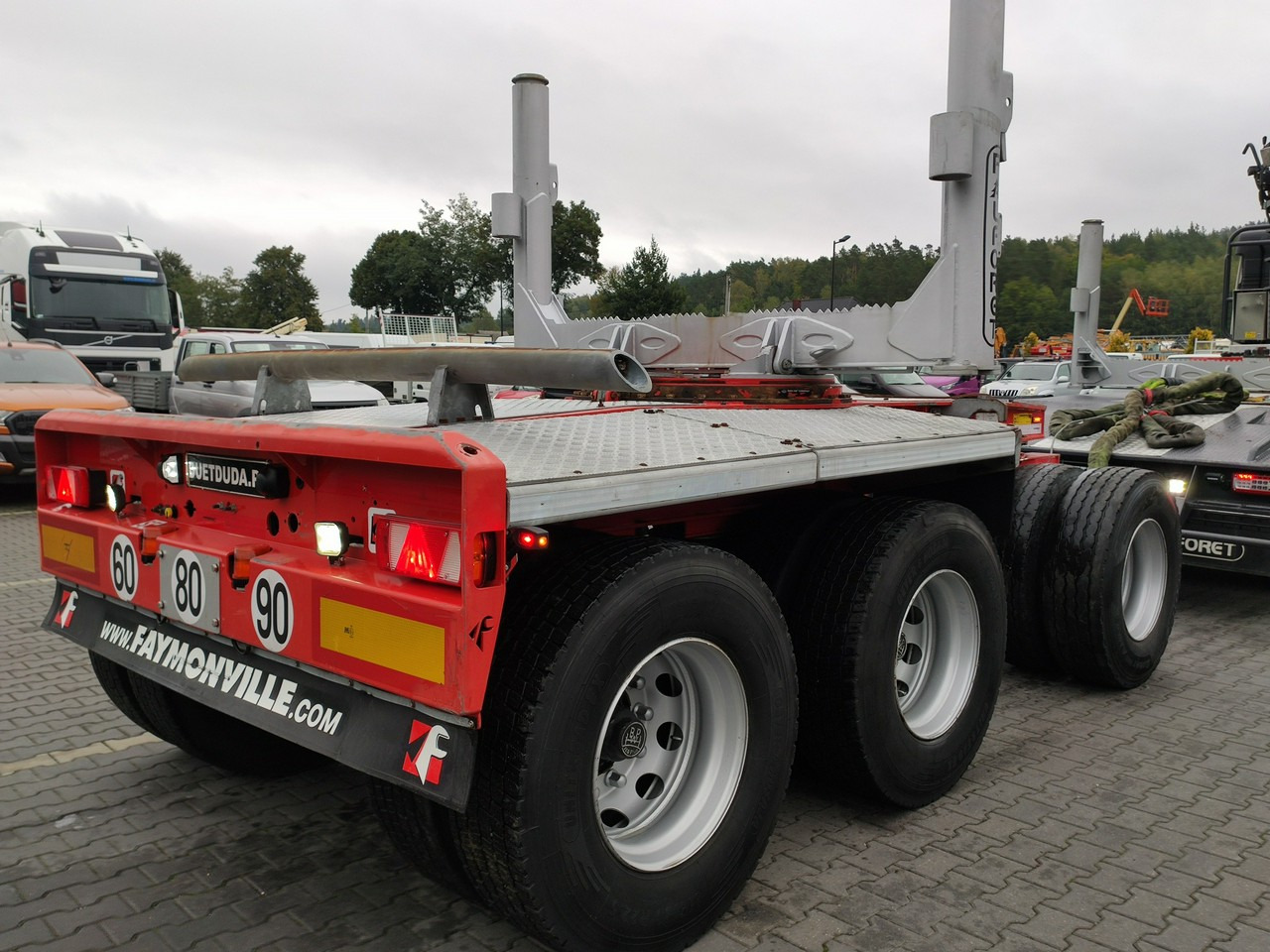 Tømmerbil Volvo FMX 540 6x4 RETARDER PALFORET EPSILON S300L Do Drewna: bilde 28