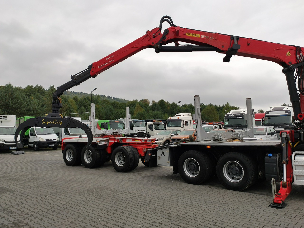 Tømmerbil Volvo FMX 540 6x4 RETARDER PALFORET EPSILON S300L Do Drewna: bilde 19