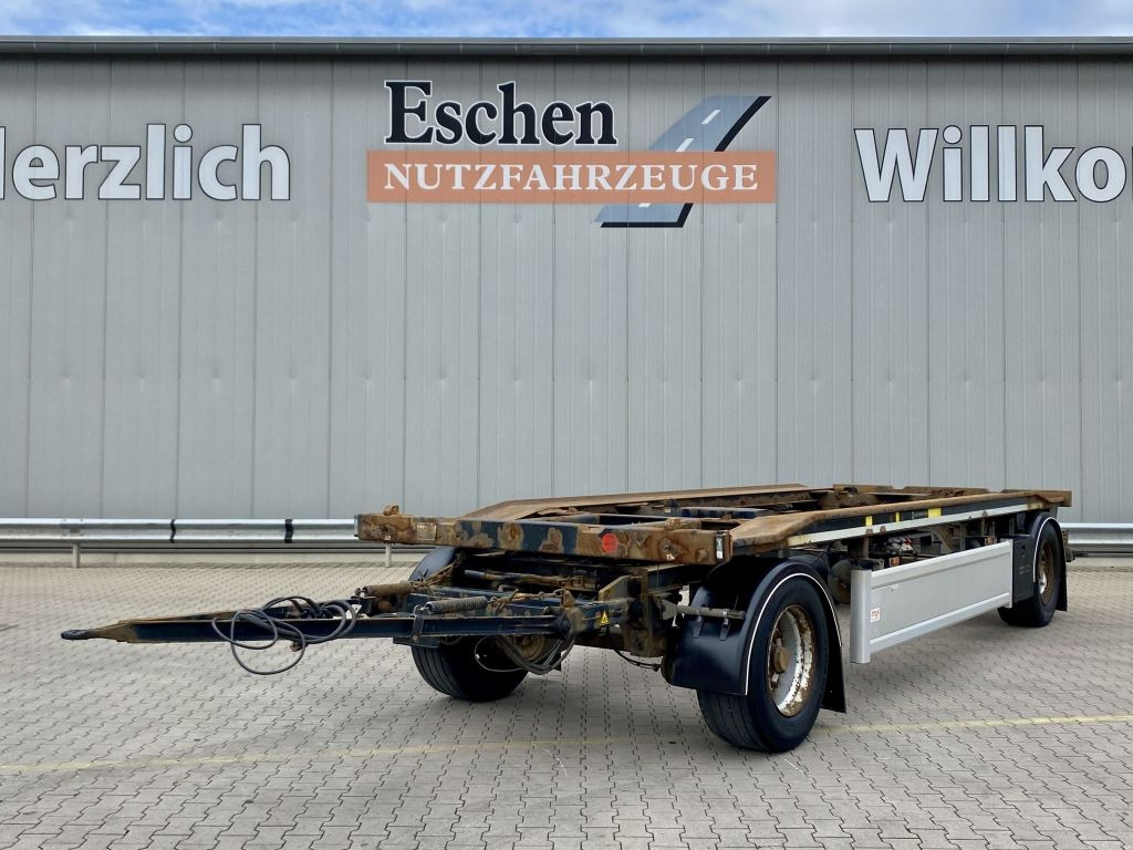 Hüffermann HN-AV 001 Außenrollen Abrollcontainer HU02/2026 - Krokhenger/ Liftdumper henger: bilde 1 Hüffermann HN-AV 001 Außenrollen Abrollcontainer HU02/2026 - Krokhenger/ Liftdumper henger: bilde 1