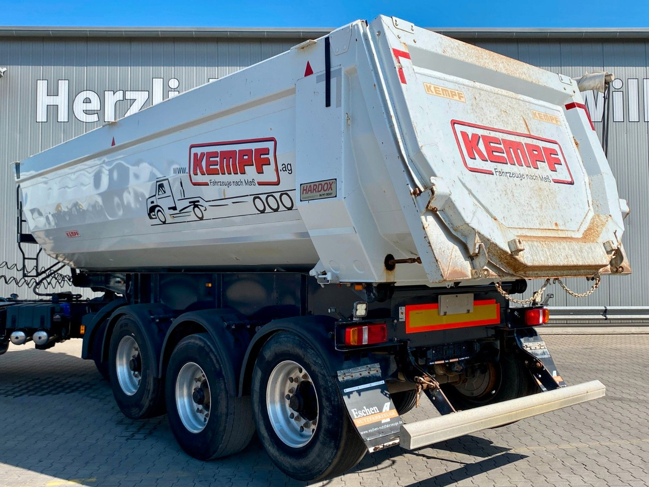 Kempf SKM 35/3 | Stahl 27m³*1+3.Achse liftbar*BPW*EBS - Tippsemi: bilde 3 Kempf SKM 35/3 | Stahl 27m³*1+3.Achse liftbar*BPW*EBS - Tippsemi: bilde 3