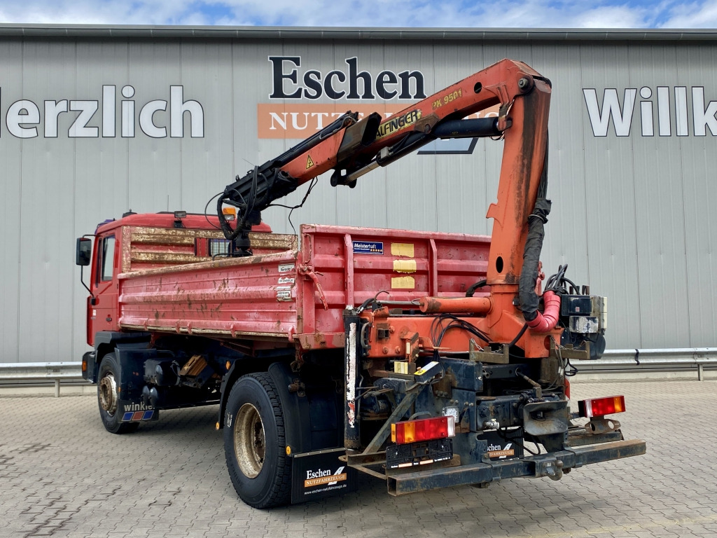 MAN 18.285 MC / Palfinger PK 9501 - Tippbil, Kranbil: bilde 4 MAN 18.285 MC / Palfinger PK 9501 - Tippbil, Kranbil: bilde 4