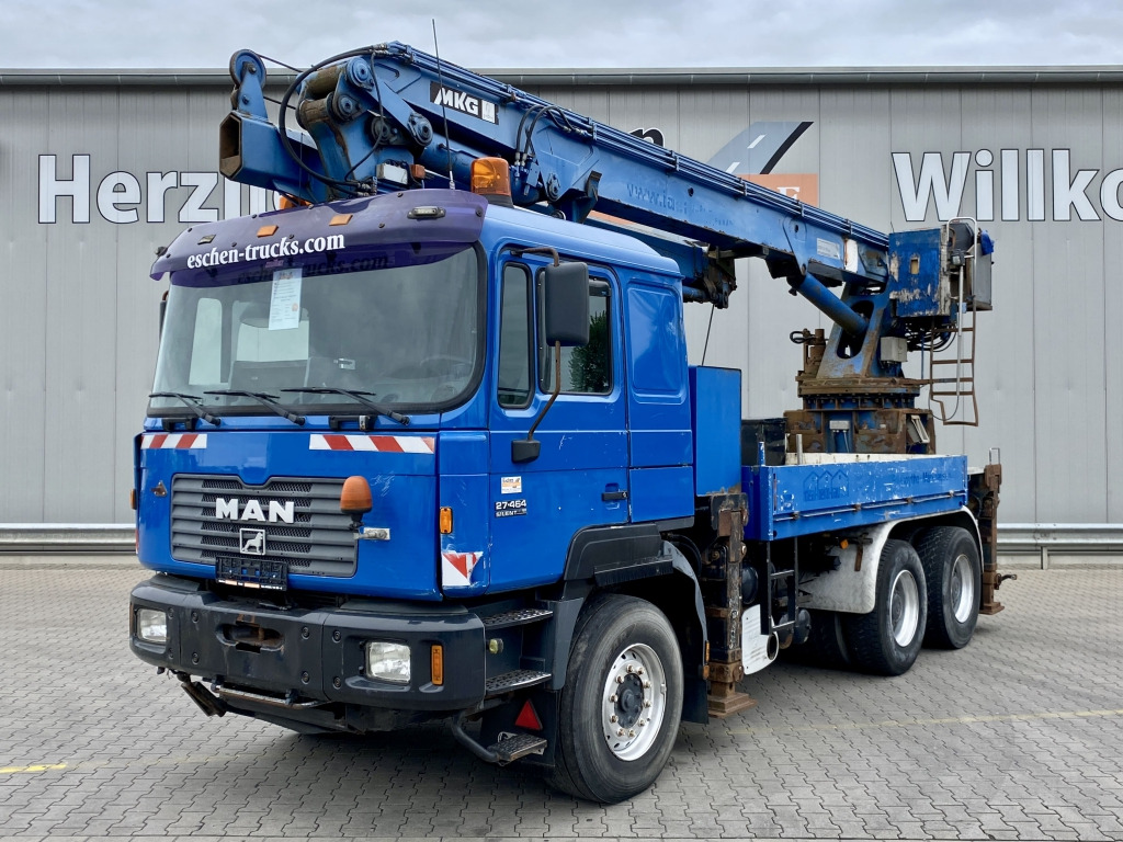 MAN 27.464 6x4 / MKG HMK 350a2L Kran - Kranbil: bilde 1 MAN 27.464 6x4 / MKG HMK 350a2L Kran - Kranbil: bilde 1
