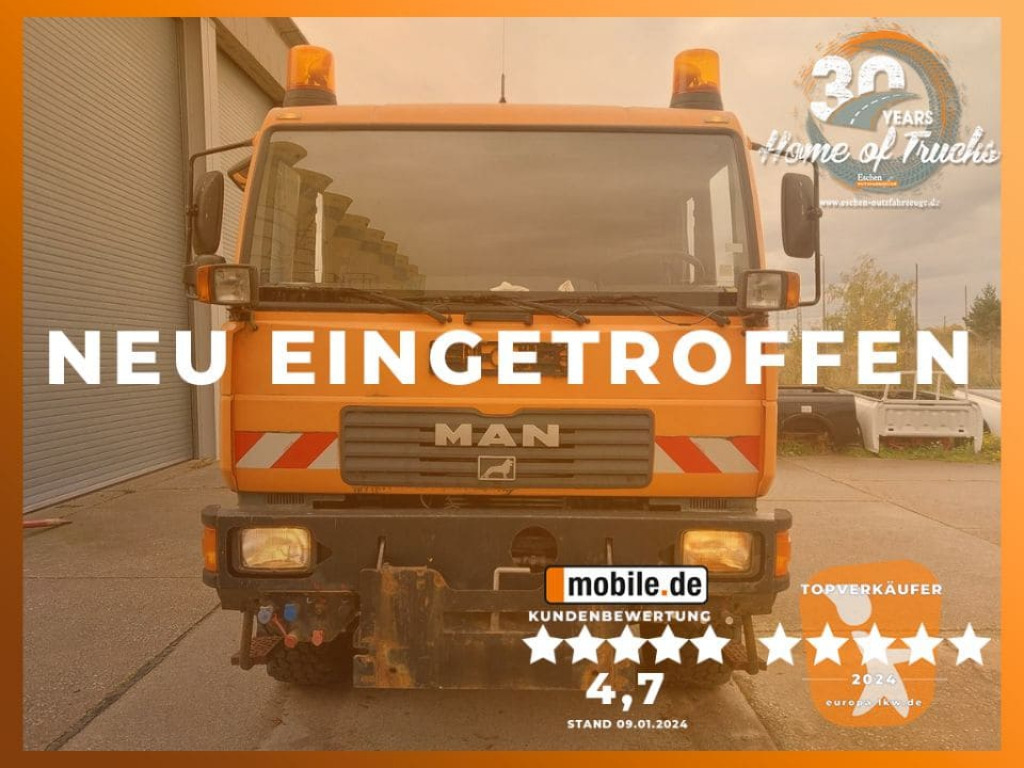 MAN LE 8.220 4x4 / Kran - Tippbil, Kranbil: bilde 1 MAN LE 8.220 4x4 / Kran - Tippbil, Kranbil: bilde 1