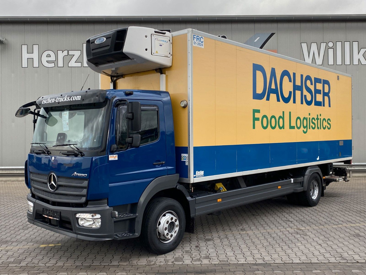 Mercedes-Benz 1523 Atego|Carrier Supra 850*Diesel/Netz*BÄR LBW - Lastebil med kjøl: bilde 1 Mercedes-Benz 1523 Atego|Carrier Supra 850*Diesel/Netz*BÄR LBW - Lastebil med kjøl: bilde 1