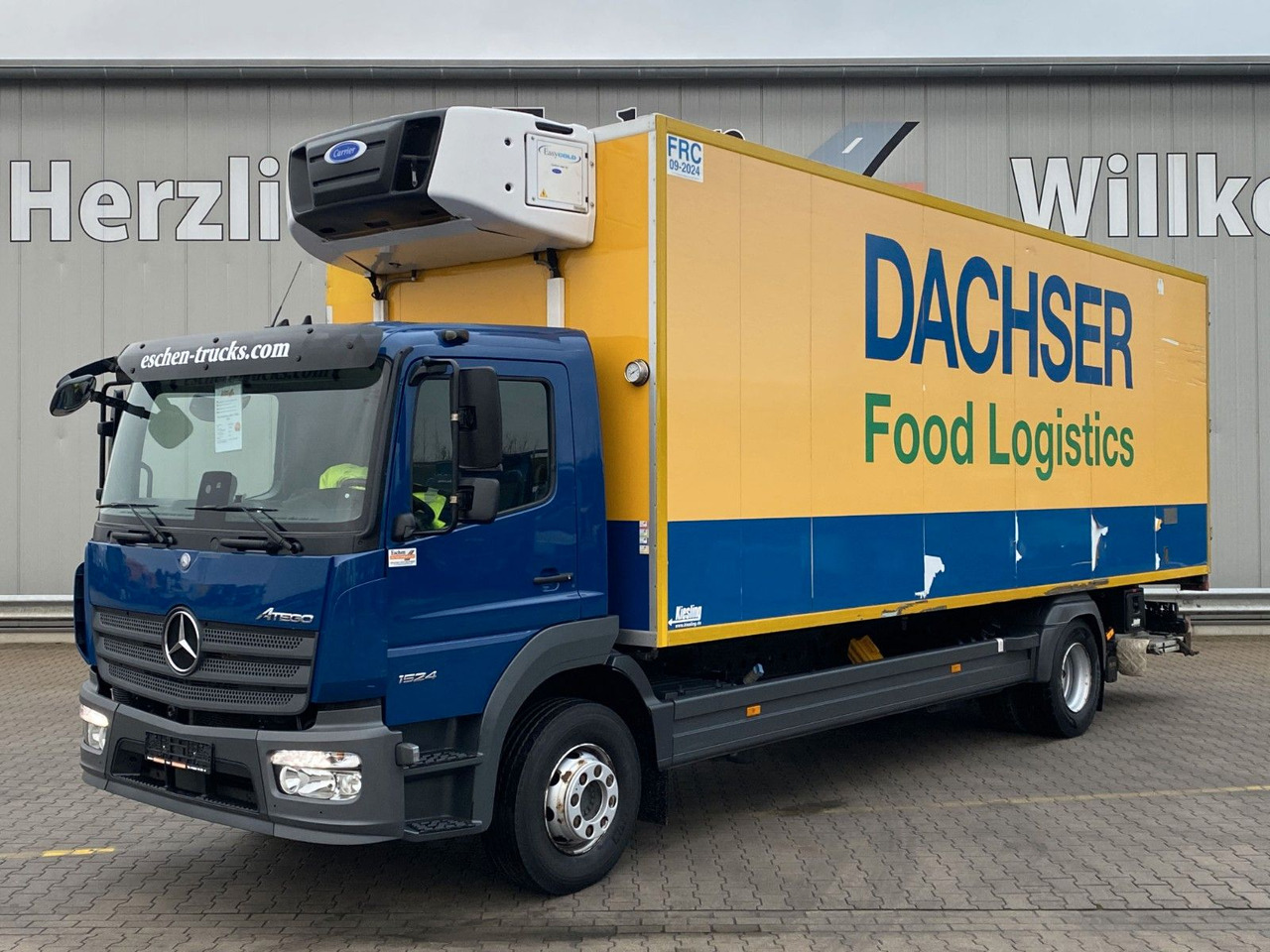 Mercedes-Benz 1624 Atego |Carrier Supra 850*Diesel/Netz*AHK*AC - Lastebil med kjøl: bilde 1 Mercedes-Benz 1624 Atego |Carrier Supra 850*Diesel/Netz*AHK*AC - Lastebil med kjøl: bilde 1