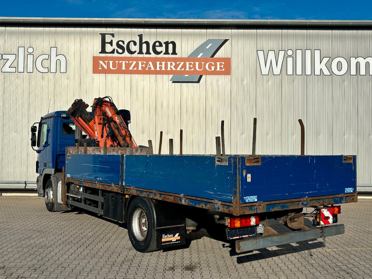 Mercedes-Benz Actros 1832 I Terex 85.2A3*9,10m*Telligent*Klima - Planbil, Kranbil: bilde 4 Mercedes-Benz Actros 1832 I Terex 85.2A3*9,10m*Telligent*Klima - Planbil, Kranbil: bilde 4