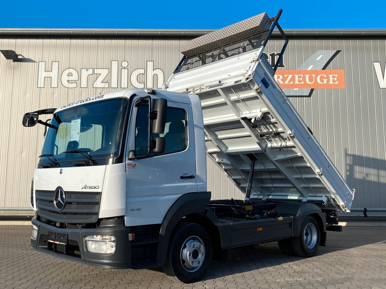 Mercedes-Benz Atego NEW 816 K MEILLER-3-S-Kipper*Klima*3 Sitze - Tippbil: bilde 2 Mercedes-Benz Atego NEW 816 K MEILLER-3-S-Kipper*Klima*3 Sitze - Tippbil: bilde 2