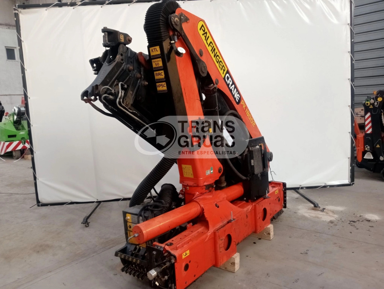 Grúa Palfinger PK 18002 EH - Lastebilkran for Lastebil: bilde 3 Grúa Palfinger PK 18002 EH - Lastebilkran for Lastebil: bilde 3