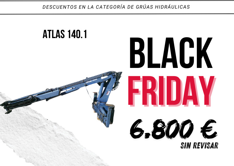 Grúa articulada Atlas AK 140.1 - Lastebilkran for Lastebil: bilde 4 Grúa articulada Atlas AK 140.1 - Lastebilkran for Lastebil: bilde 4