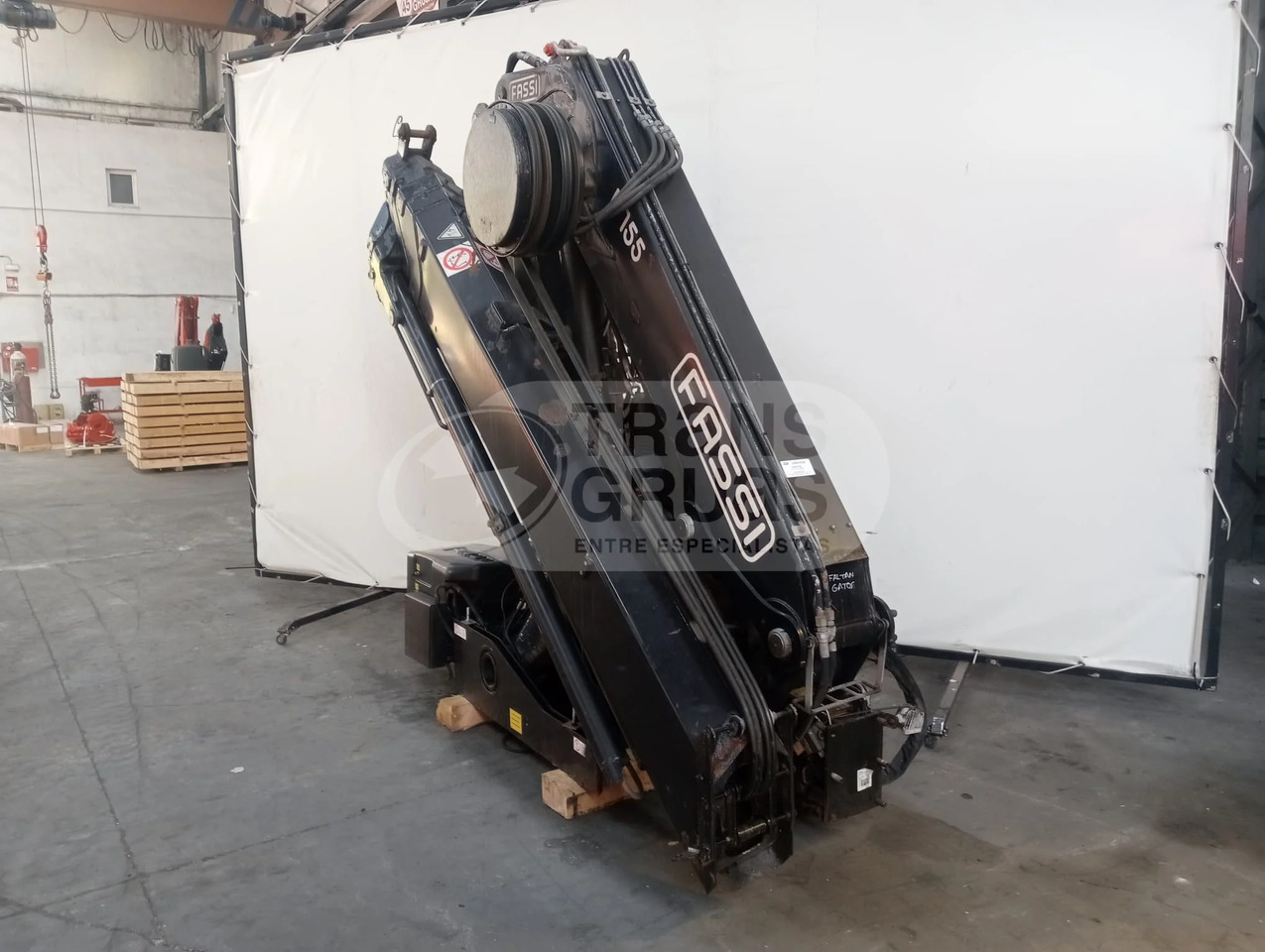 Grúa hidráulica Fassi F155A.2.23 E-DYNAMIC - Lastebilkran: bilde 3 Grúa hidráulica Fassi F155A.2.23 E-DYNAMIC - Lastebilkran: bilde 3
