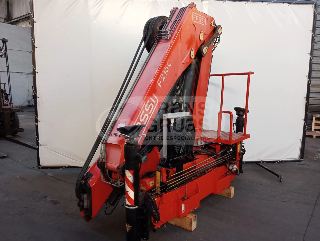 Grúa hidráulica Fassi F215AC.2.24 - Lastebilkran: bilde 4 Grúa hidráulica Fassi F215AC.2.24 - Lastebilkran: bilde 4