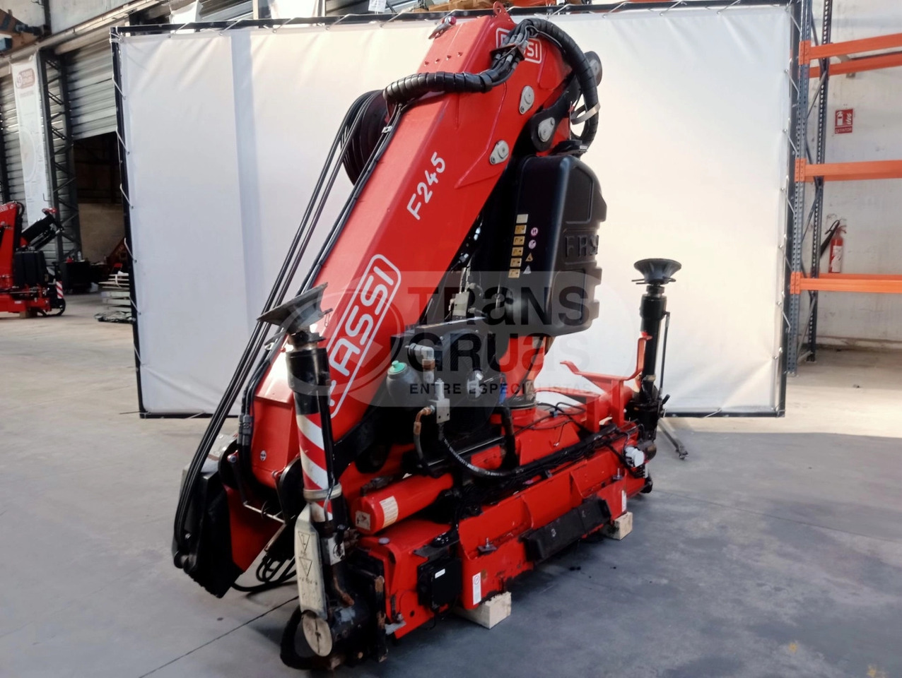 Grúa hidráulica Fassi F245A.2.25 - Lastebilkran: bilde 3 Grúa hidráulica Fassi F245A.2.25 - Lastebilkran: bilde 3