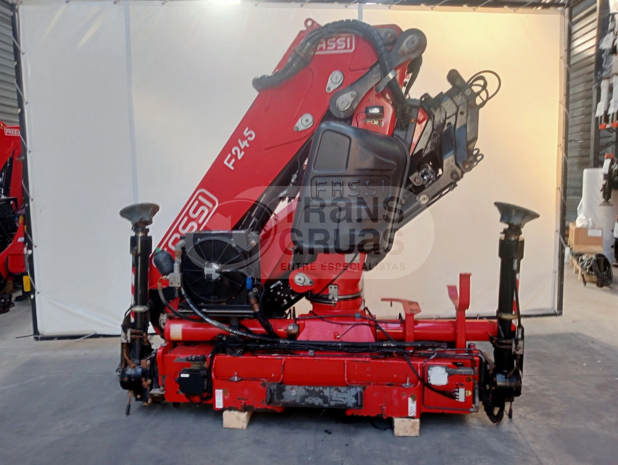 Grúa hidráulica Fassi F245A.2.25 - Lastebilkran: bilde 2 Grúa hidráulica Fassi F245A.2.25 - Lastebilkran: bilde 2