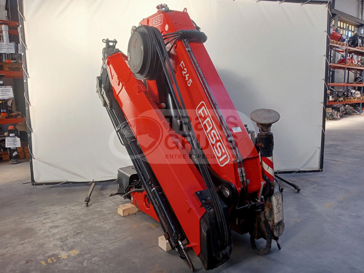 Grúa hidráulica Fassi F245A.2.25 - Lastebilkran: bilde 4 Grúa hidráulica Fassi F245A.2.25 - Lastebilkran: bilde 4
