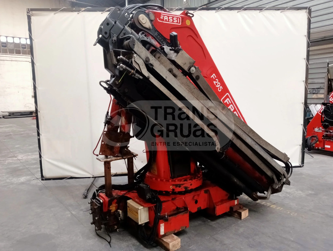 Grúa hidráulica Fassi F295RA.2.25 E-DYNAMIC - Lastebilkran: bilde 4 Grúa hidráulica Fassi F295RA.2.25 E-DYNAMIC - Lastebilkran: bilde 4