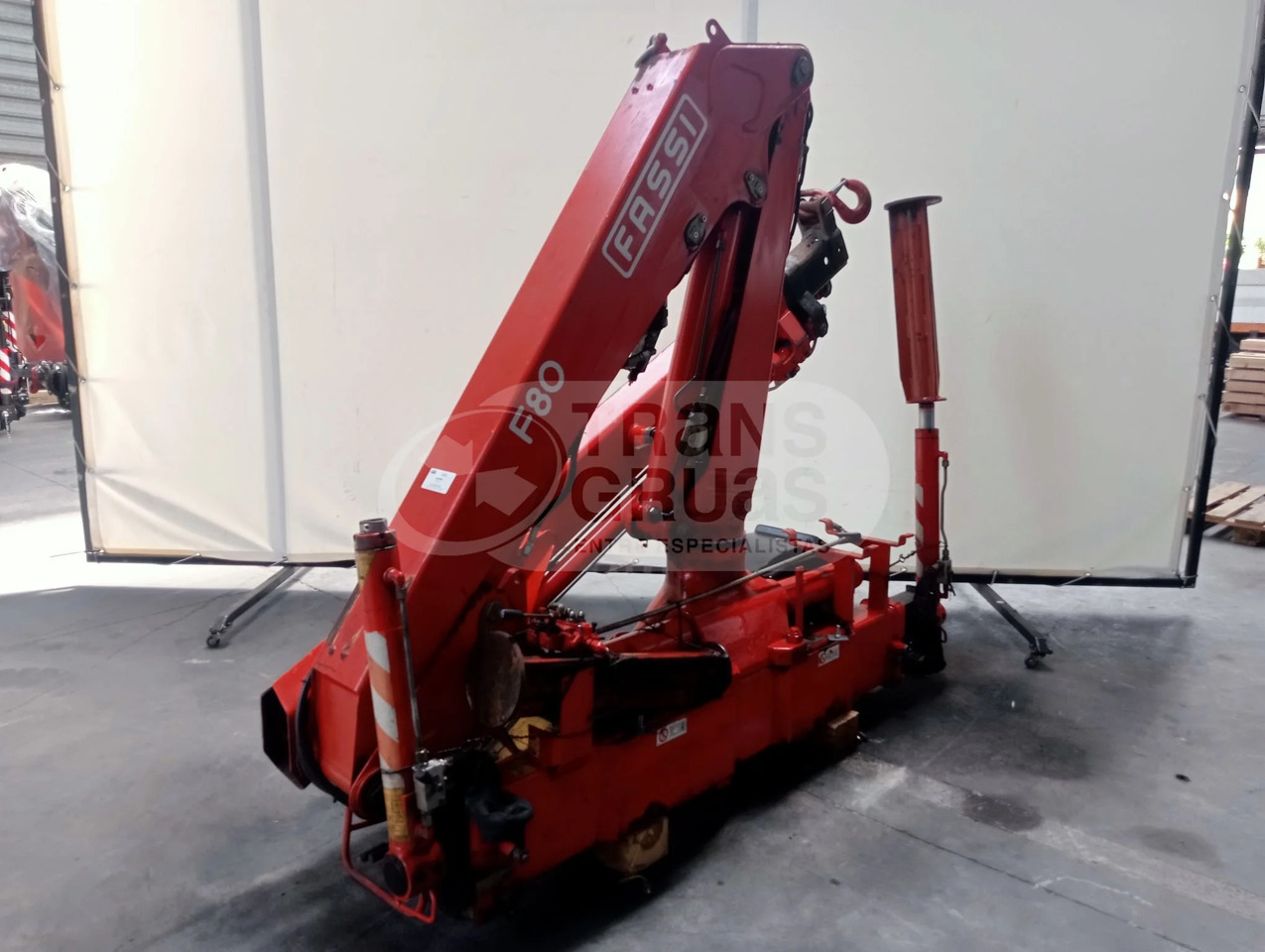 Grúa hidráulica Fassi F80A.22 - Lastebilkran: bilde 4 Grúa hidráulica Fassi F80A.22 - Lastebilkran: bilde 4