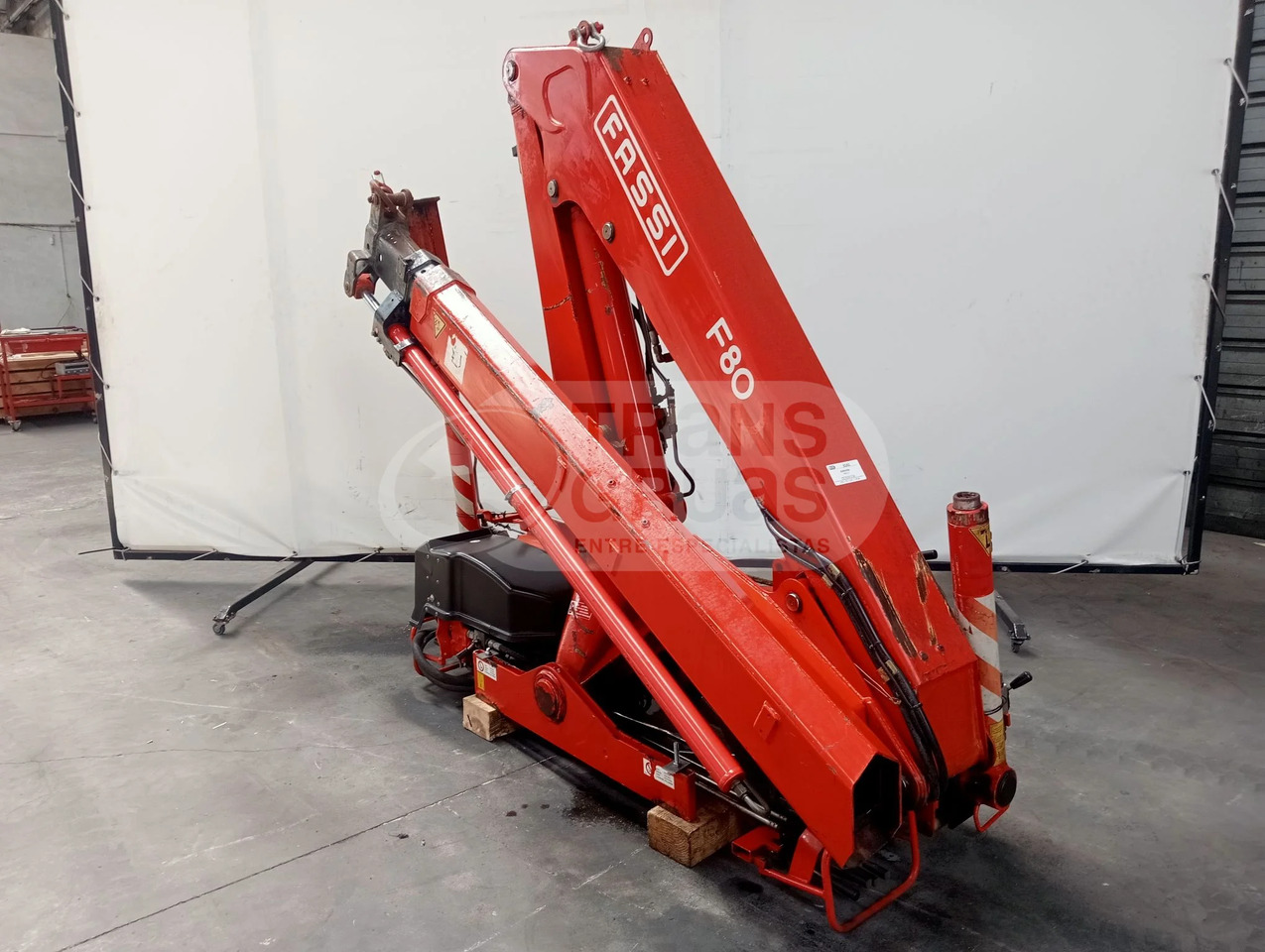 Grúa hidráulica Fassi F80A.22 - Lastebilkran: bilde 3 Grúa hidráulica Fassi F80A.22 - Lastebilkran: bilde 3