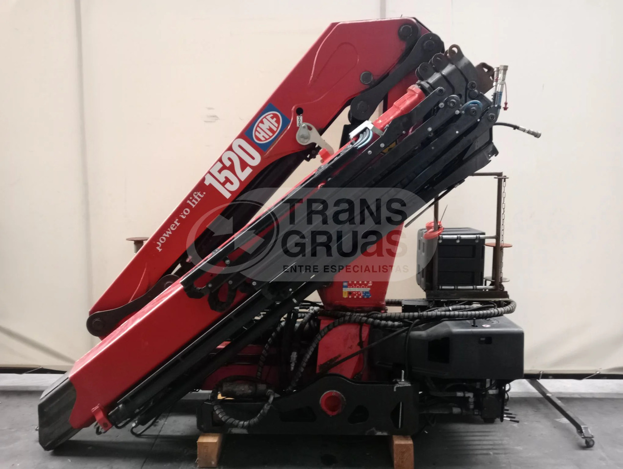 Grúa hidráulica HMF 1520 K4 - Lastebilkran: bilde 2 Grúa hidráulica HMF 1520 K4 - Lastebilkran: bilde 2